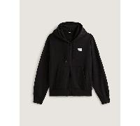 Vans - Stretch-Kapuzenjacke mit Logo und Reißverschluss, Herren, Schwarz, Größe: S