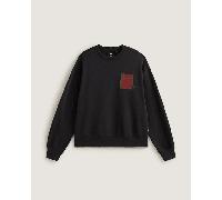 Vans - Stretch Stack Crackle Rundhals-Sweatshirt, Herren, Schwarz, Größe: S
