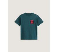 Vans Stretch Stack Crackle Kurzarm-t-shirt S Mystic Moss