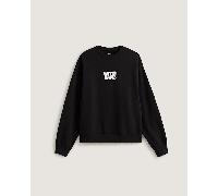 Vans - Stretch-Sweatshirt mit Rundhalsausschnitt und Logo, Herren, Schwarz, Größe: XXL
