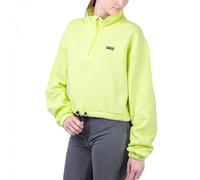 Vans Sunny Lime Damen M Vans Left Chest Half Zip Fleece