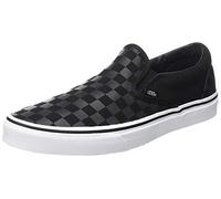 Vans U Classic Slip-on Overwashed, Unisex-Erwachsene Sneakers, Schwarz ((Checkerboard) black/black), 38.5
