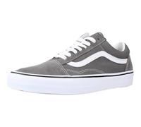 Vans U Old Skool Sneakers, Zinn/True White, Herren, Größe 40, GRAU, 40 EU