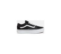Vans Old Skool Platform schwarz weiß Plateau Schuhe Damen Schwarz 41
