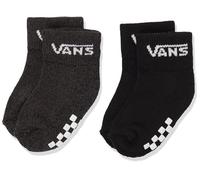 Vans - Kleinkinder Classic Crew Socken (2 Paar), Schwarz, Größe: 0 - 12 monatens