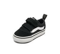 Vans Unisex Baby Ward Sneaker, Schwarz ((Suede/Canvas) Black/White Iju), 22 EU