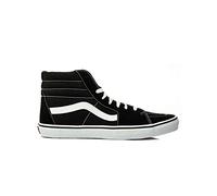 Vans Unisex-Erwachsene Sk8-hi Classic Suede/Canvas Sneaker, Schwarz Black Black White, 40.5 EU