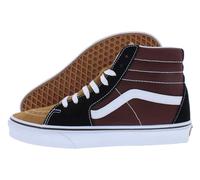 Vans Unisex-Erwachsene U Sk8-hi, Block, Schwarz, Braun, Mehrfarbig, 11.5 Women/8.5 Men