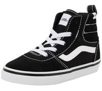 Vans Unisex Kinder Ashwood Hi Decon Side Zip Sneaker, Schwarz Weiß, 26 EU