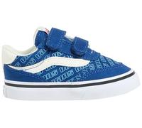 Vans Unisex Kinder Brooklyn Ls V Sneaker, Retro Logo True Blue, 25 EU