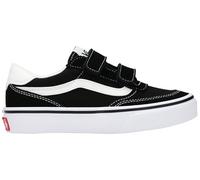 Vans Brooklyn Ls V Sneaker, Veloursleder-Leinwand schwarz weiß, 37 EU