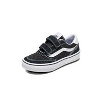 Vans Kinder Sneaker Brooklyn Ls V – Wildleder/Textil Schwarz/Weiß – Größe 27 EU