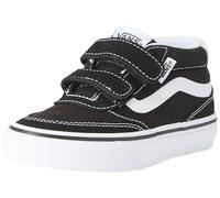 Vans Unisex Kinder Brooklyn Mid V Sneaker, Black and White, 36.5 EU