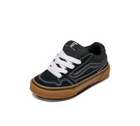 Vans Unisex Kinder Caldrone Sneaker, Suede Mesh Black Gum, 38 EU