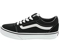 Vans Unisex Kinder Ward Sneaker Ward Trainers, (SUEDE/CANVAS) BLACK/WHITE, 36 EU