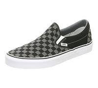 Vans Slip On schwarz grau checkerboard black pewter Grau 42,5