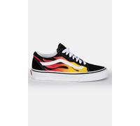 Vans Jazz Old Skool Sneaker schwarz/rot/gelb - 38.5