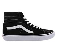 Vans - Sk8-Hi Black/Black/Black - Schuhe - Schwarz - EU 44,5 - Textile, Leather/Textile/Gummi Schwarz EU 44,5