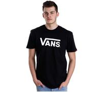 T-Shirt Vans Classic Black White Herren-S