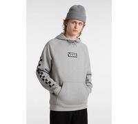 Vans - Versa Standard Cement Heather/Checkerboard - Hoodie - Grau - XS - 90% Baumwolle, 10% Polyester,Schweiß Grau XS