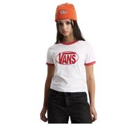 Vans - Center Chest Ringer T-Shirt, Damen, Weiß, Größe: S