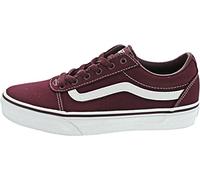 Vans Ward Canvas, Unisex-Kinder Sneaker, Rot ((Canvas) Port Royale/White 8j7)