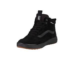 Vans Ward Plateau-Sneaker für Herren, Veloursleder, Schwarz, Schwarz, 21, 41 EU