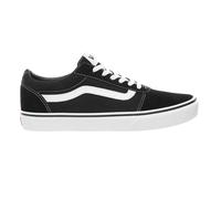 Vans - "Ward" Sneaker für Kinder, Wildleder, Niedrig geschnitten (Schwarz/Weiß) EU 40 / UK 6,5