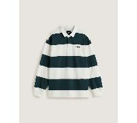 Vans - Ward Stripe Rugby Knit Polo, Herren, Grün, Größe: XS