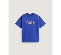 Vans - Wavy Script T-Shirt, Herren, Blau, Größe: XS