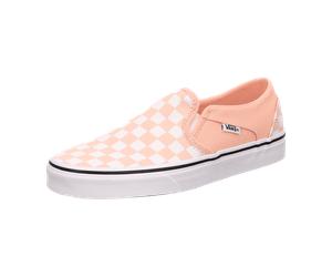 Vans WM Asher Checkerboard für Damen, orange, Größe 42 EU