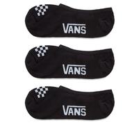 Vans Women's Classic 3 Paar - Socken (black white, 31,5-36) 31,5-36
