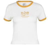 Vans - Women's De La Vans Ringer Tee - T-Shirt, Gr. M, weiß (Marshmallow)