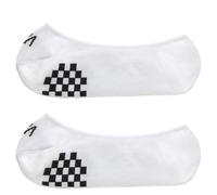 Vans Women's No Show 2 Paar - Socken (white black, 31,5-36) 31,5-36