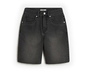 Vans - Women's Sirelle Cut-Off Jorts - Shorts, Gr. M 34, schwarz (WashedBlack)