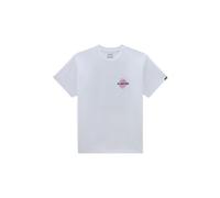 vans wormhole warped kurzarm t shirt weis