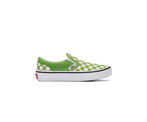 Vans Youth Unisex Classic Slip-on Green Größe: 33 | Schuhe Outlet | Unisex | Grün