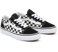 Vans Youth Unisex Kids Lifestyle Classic FTW Sneaker Uy Old Skool (Primary Check) Blk/White-29