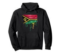 Vanuatu-Flagge Pullover Hoodie