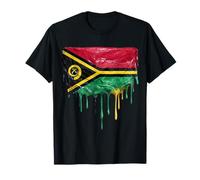 Vanuatu-Flagge T-Shirt