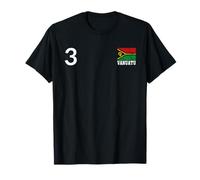 Vanuatu Nummer 3 Nationalflagge Country Heritage T-Shirt
