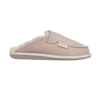 Vanuba Awassi Handmade Damen Hausschuhe, Naturleder, 100% Schafwolle, Warme und Bequeme Hausschuhe, Leder Beige/Beige, 37 EU