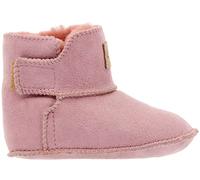 Vanuba KIKO weiche hausschuhe kinder aus Leder - warme krabbelschuhe baby für Kleinkinder - flexible kinder hausschuhe, Größe: 18, Farbe: Rosa