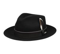 Vanvico Fedora Wollhut by Stetson schwarz L (58-59 cm)