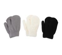 VANZACK 3paare Warme Gefütterte Fäustlinge Für Damen Winterhandschuhe Mit Dicker Isolierung Für Outdoor-aktivitäten Und Kaltes Wetter Strickhandschuhe Ohne Juckreiz