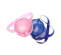 VANZACK Netz Strandtasche Für Kinder 2 Stück Tragbare Muschel Aufbewahrungstasche Leicht Faltbar Langlebiges Material Organizer Für Strandspielzeug