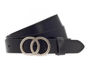 Vanzetti 28mm Leather Belt W100 Black