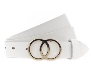 Vanzetti 28mm Leather Belt W80 White