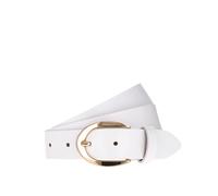 Vanzetti - 30 mm Ledergürtel weiß | 2026-10nos 02.03.2026-09.03.2026 - Gr. - 90