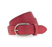 Vanzetti 30mm Leather Belt W90 Red - kürzbar